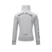 Letter Print Zip-Up Collar Jacket  Versatile Sporty Cardigan 