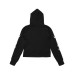 Long Sleeve Hoodie Loose Fit Sporty Cardigan Versatile Hooded Sweatshirt Jacket
