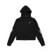 Long Sleeve Hoodie Loose Fit Sporty Cardigan Versatile Hooded Sweatshirt Jacket