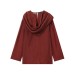 French design hanging scarf embellishing shirt