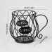 Large Capacity Metal Coffee Capsule Holder | Organizer & Dispenser for Nespresso, Keurig Capsules