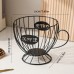 Large Capacity Metal Coffee Capsule Holder | Organizer & Dispenser for Nespresso, Keurig Capsules