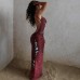 Fashion Sexy Printed Backless Bodycon Dress for Women Fashion Sexy Printed Backless Bodycon Dress for Women