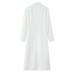Irregular slit suit long jacket women's clothing