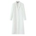 Irregular slit suit long jacket women's clothing