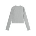 Long Sleeve T-Shirt for Women Casual Streetwear Hip-Hop Fit Round Neck Top