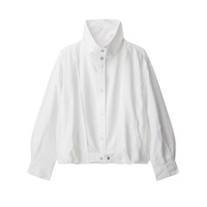 Linen pilot jacket