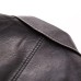 Imitation leather short vest