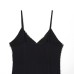 Embroidered Midi Strap Dress