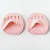 High Heel Shoe Half Sole Sock Forefoot Pad Half Size Insert Women Silicone Forefoot Pad Invisible Sock Anti-Slip Anti-Friction Shallow Mouth