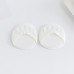 High Heel Shoe Half Sole Sock Forefoot Pad Half Size Insert Women Silicone Forefoot Pad Invisible Sock Anti-Slip Anti-Friction Shallow Mouth