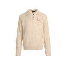 Turn-down Collar Hollow Knit Sweater Women Loose Lazy Design Couple Knitwear Unique 