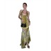 Summer Digital Print Look Sexy Backless Cut-Out High-Waisted Fitted Halter Dress