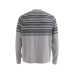 Henley Neck Sweater  High-End Vintage Knitwear