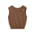 Simple Knitted Sleeveless Top