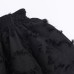 Hairy Bubble One Collar Top for Women's Clothing
