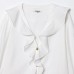 Stacked Decorative Poplin Shirt Women's Clothing