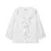 Stacked Decorative Poplin Shirt Women's Clothing