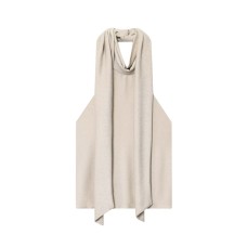 Hot girl metal wire hanging neck collar top