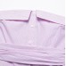 Short strapless striped top