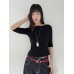 Elegant One-Shoulder T-Shirt for Women