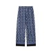 Geometric pattern printed shirt+pants set