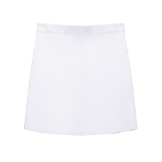 Knitted jacket with pleated hem and half skirt set