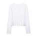 Knitted jacket with pleated hem and half skirt set Knitted jacket with pleated hem and half skirt set