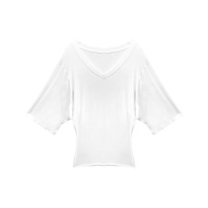 Chic Loose-Fit Versatile Mid-Sleeve T-Shirt for Women