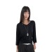Chic Loose-Fit Versatile Mid-Sleeve T-Shirt for Women Chic Loose-Fit Versatile Mid-Sleeve T-Shirt for Women