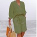 Cotton Linen Women's Fashion Casual Two-Piece Set Loose Women's Outfit