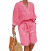 Cotton Linen Women's Fashion Casual Two-Piece Set Loose Women's Outfit