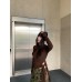 Irregular Tie-Back Hooded Long Sleeve Top for Women