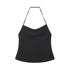 Ball-shaped Knit Long Sleeve Round Neck Top
