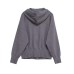 Casual Knitted Simple Hoodie Women's Clothing
