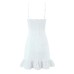 New Women's Fashionable Classic Bow Lace Trim Strap Dress