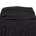Pleated chiffon top