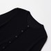 Short sleeved belt knitted top for women's clothing