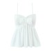 Style Women's New Fashion Sweet Bow Ruffle Strap Top Style Women's New Fashion Sweet Bow Ruffle Strap Top