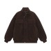 Thickened Workwear Jacket Cotton Coat Unisex Winter Neutral Stand-up Collar Outerwear