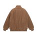 Thickened Workwear Jacket Cotton Coat Unisex Winter Neutral Stand-up Collar Outerwear