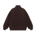 Thickened Workwear Jacket Cotton Coat Unisex Winter Neutral Stand-up Collar Outerwear