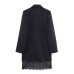 Commuting style lace suit dress for women