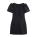 Pleated pocket dress for women's clothing