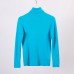 High neck slim fit long sleeved top