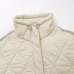 Butterfly knot embellished cotton jacket