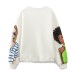 Loose girls' printed hoodie women's clothing