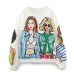 Loose girls' printed hoodie women's clothing