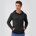 Hooded slim fit long sleeved top Hooded slim fit long sleeved top
