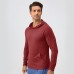 Hooded slim fit long sleeved top Hooded slim fit long sleeved top